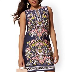 Floral Cotton Shift Dress